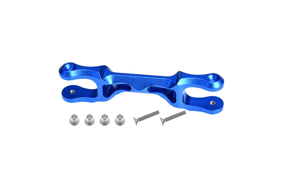 GPM Blue Aluminium X-Maxx Steering Link w/ Hardware image 117179