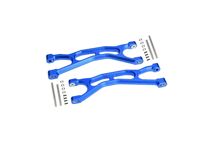 GPM Blue Aluminium Front / Rear Upper Suspension Arms 2Pcs image 117187
