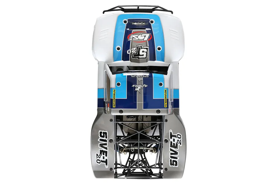 Losi 5IVE-T 2.0 V2 4X4 RC Short Course Truck Petrol 4WD 1/5 Scale BND - Blue image 117256