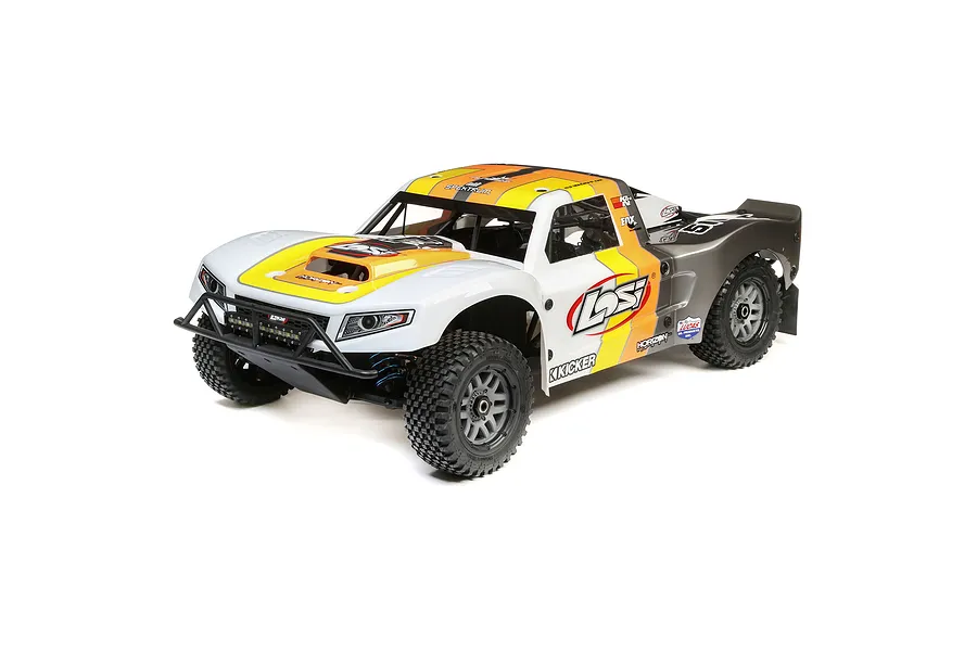 Losi 5IVE-T 2.0 V2 4X4 RC Short Course Truck Petrol 4WD 1/5 Scale BND - Orange image 117270