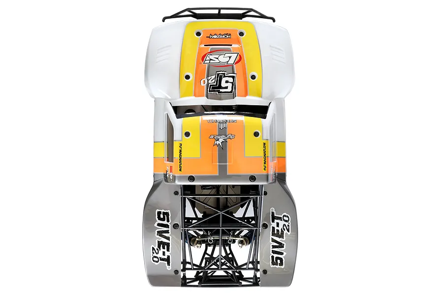 Losi 5IVE-T 2.0 V2 4X4 RC Short Course Truck Petrol 4WD 1/5 Scale BND - Orange image 117273
