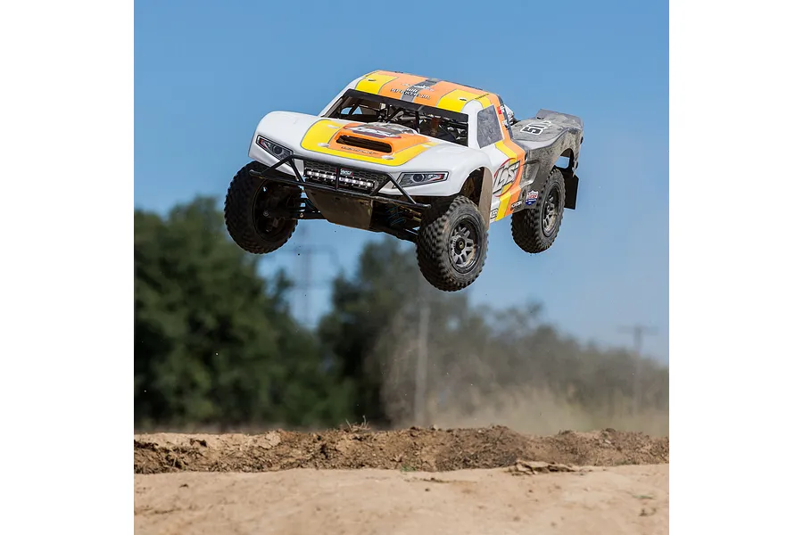 Losi 5IVE-T 2.0 V2 4X4 RC Short Course Truck Petrol 4WD 1/5 Scale BND - Orange image 117284