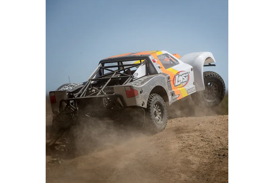 Losi 5IVE-T 2.0 V2 4X4 RC Short Course Truck Petrol 4WD 1/5 Scale BND - Orange image 117285