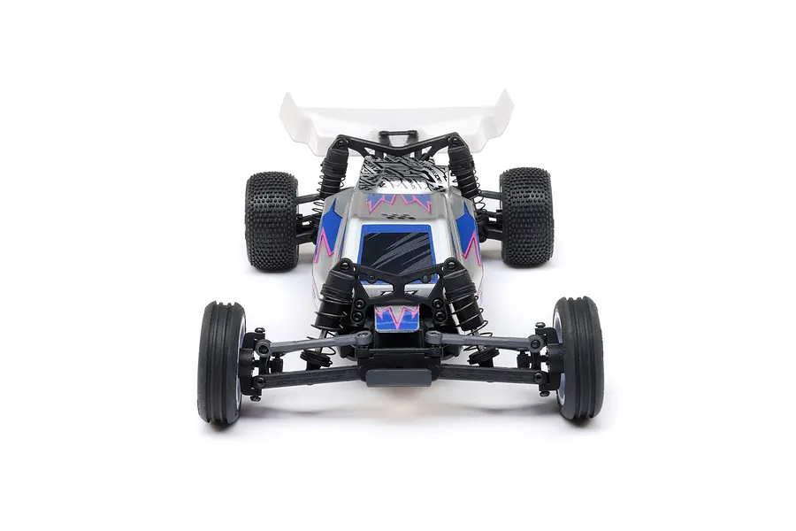 Losi Micro-B 2S RC Buggy Electric 2WD 1/24 Scale RTR - Silver image 117560