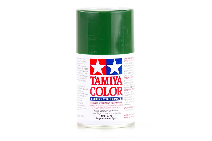Tamiya PS-22 Racing Green Polycarbonate Spray Paint 100ml image 11757