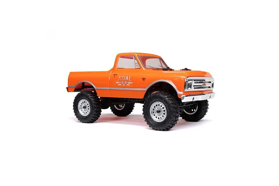Axial SCX24 1967 Chevrolet C10 RC Rock Crawler Electric 4WD 1/24 Scale RTR - Orange image 117654