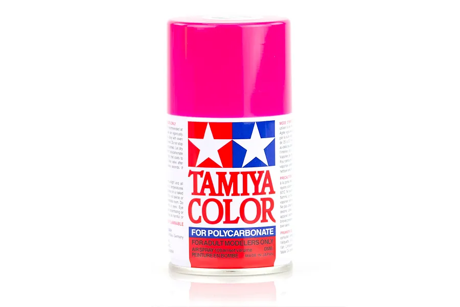 Tamiya PS-33 Cherry Red Polycarbonate Spray Paint 100ml image 11767