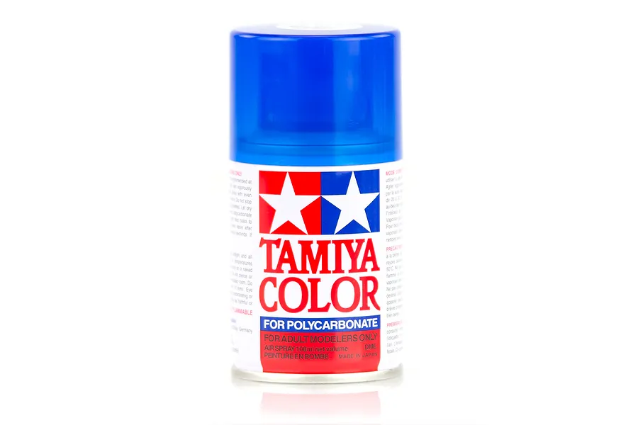 Tamiya PS-39 Translucent Light Blue Polycarbonate Spray Paint 100ml image 11773