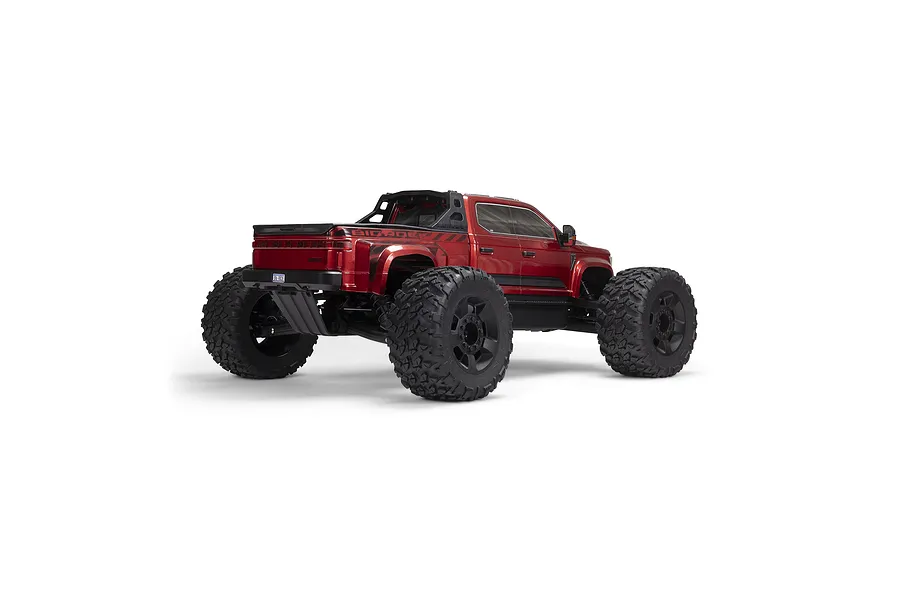 ARRMA Big Rock 6S BLX 4x4 RC Monster Truck Electric Brushless 4WD 1/7 Scale RTR - Red image 117772