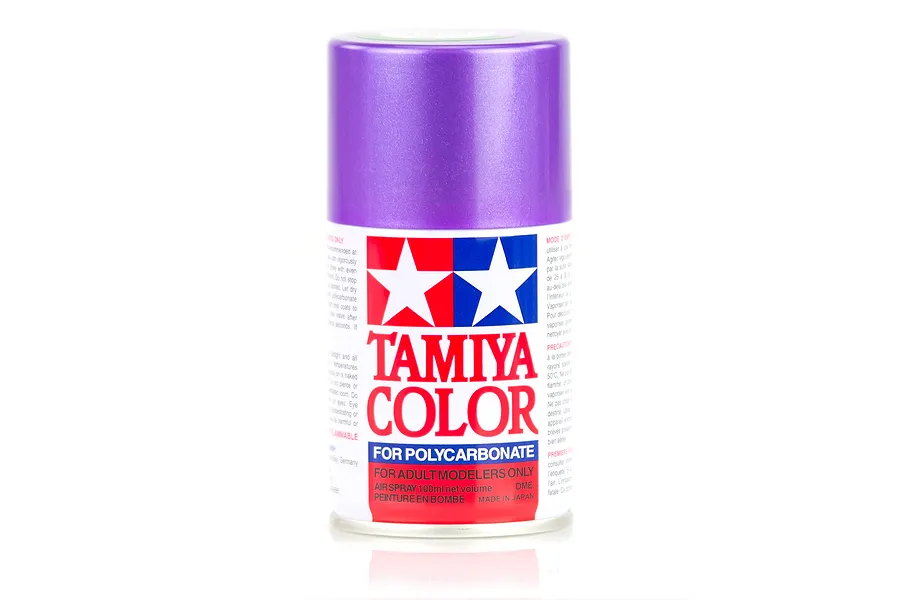 Tamiya PS-46 Iridescent Purple/Green Polycarbonate Spray Paint 100ml image 11780