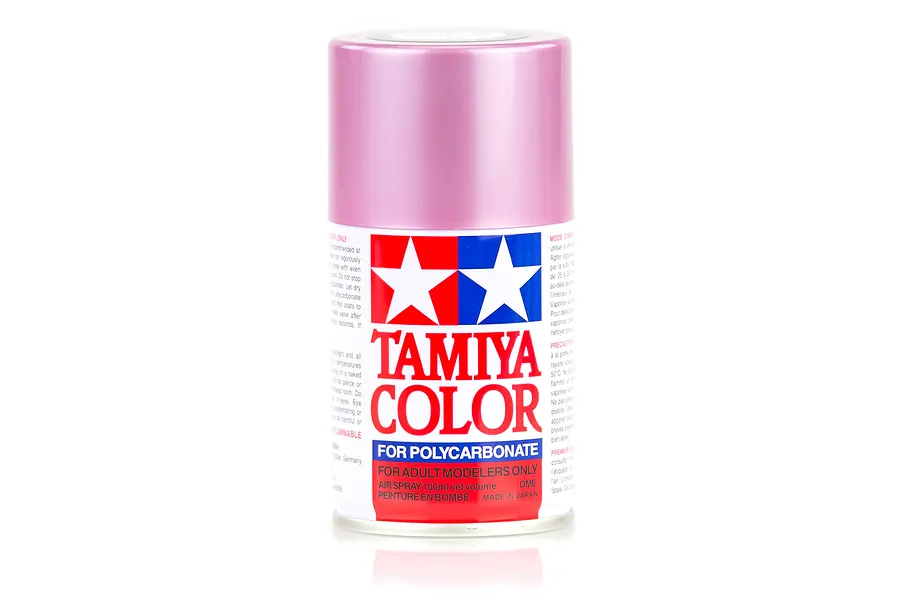 Tamiya PS-50 Sparkling Pink Anodised Aluminium Polycarbonate Spray Paint 100ml image 11786