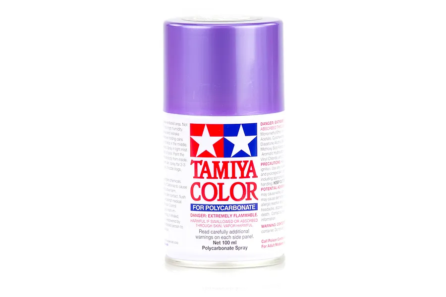 Tamiya PS-51 Purple Anodised Aluminium Polycarbonate Spray Paint 100ml image 11787