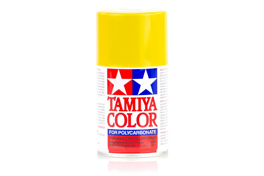 Tamiya PS-56 Mustard Yellow Polycarbonate Spray Paint 100ml image 11792