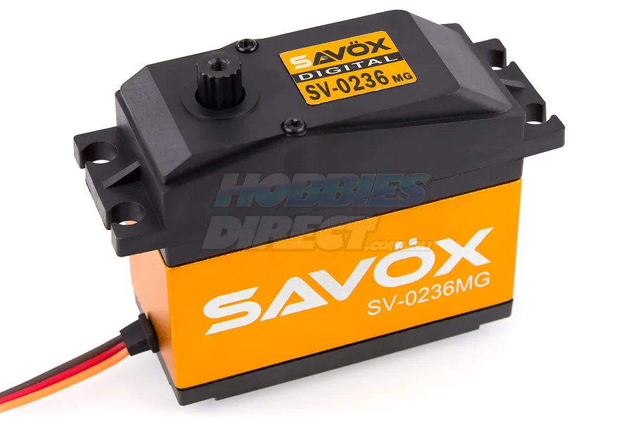 Savox 1/5 40kg 7.4V Metal Geared Servo image 11798