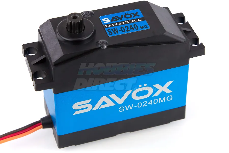 Savox SW-0240MG 1/5 35kg 7.4v HV Metal Geared Waterproof Servo image 11801