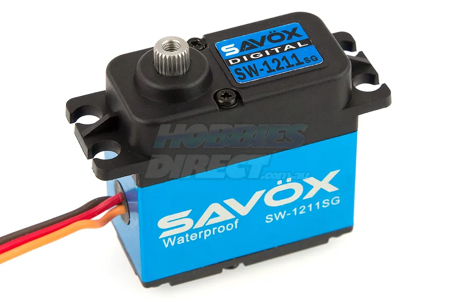 Savox SW-1211SG Standard 30kg 8.4V Metal Geared Waterproof Servo image 11807
