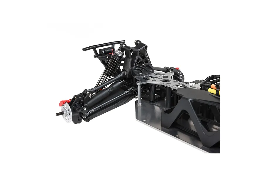 Losi Hammer Rey U4 4X4 RC Rock Racer Electric Brushless 4WD 1/10 Scale RTR - Currie Red image 118109