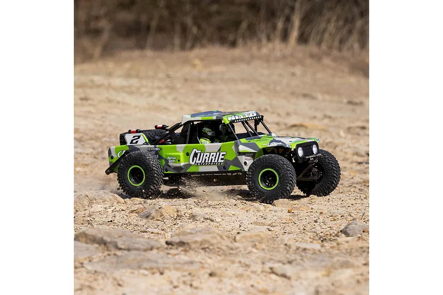 Losi Hammer Rey U4 4X4 RC Rock Racer Electric Brushless 4WD 1/10 Scale RTR - Currie Green image 118128
