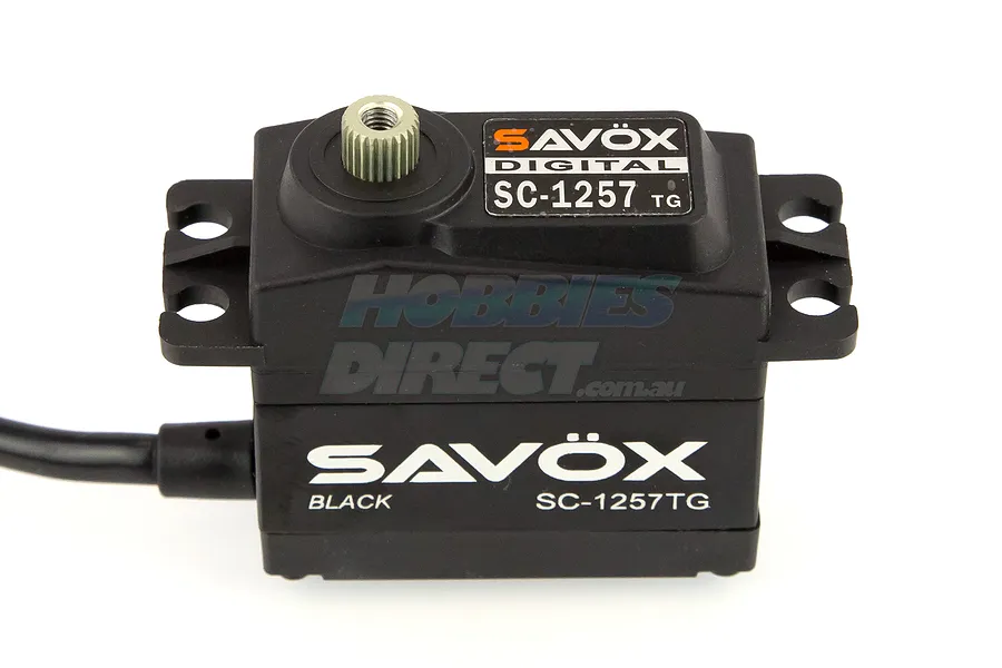 Savox Standard Black Edition 10kg Titanium Geared Servo image 11822