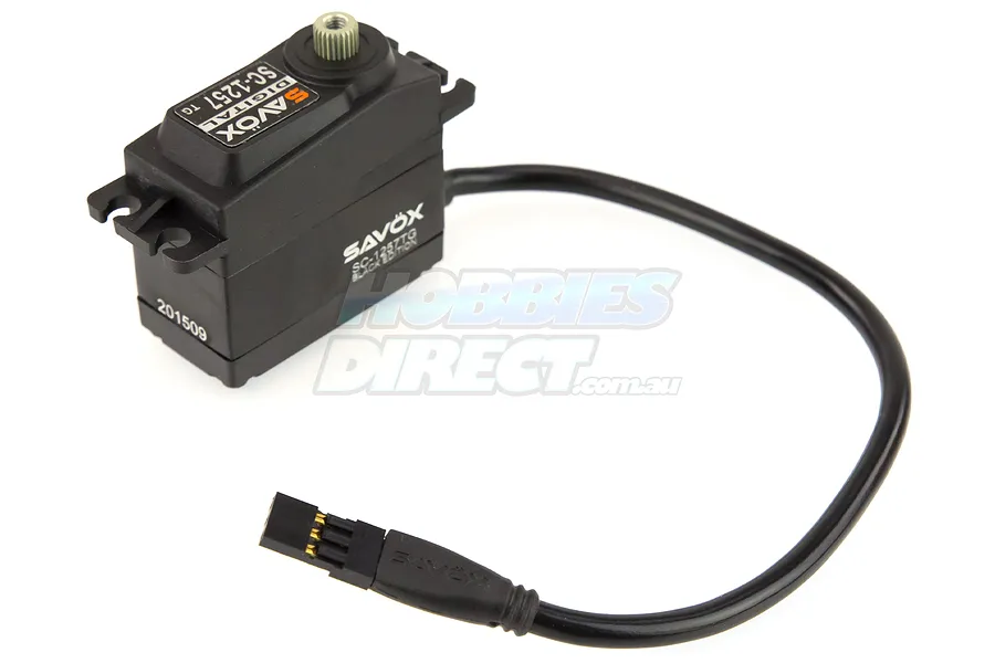 Savox Standard Black Edition 10kg Titanium Geared Servo image 11824