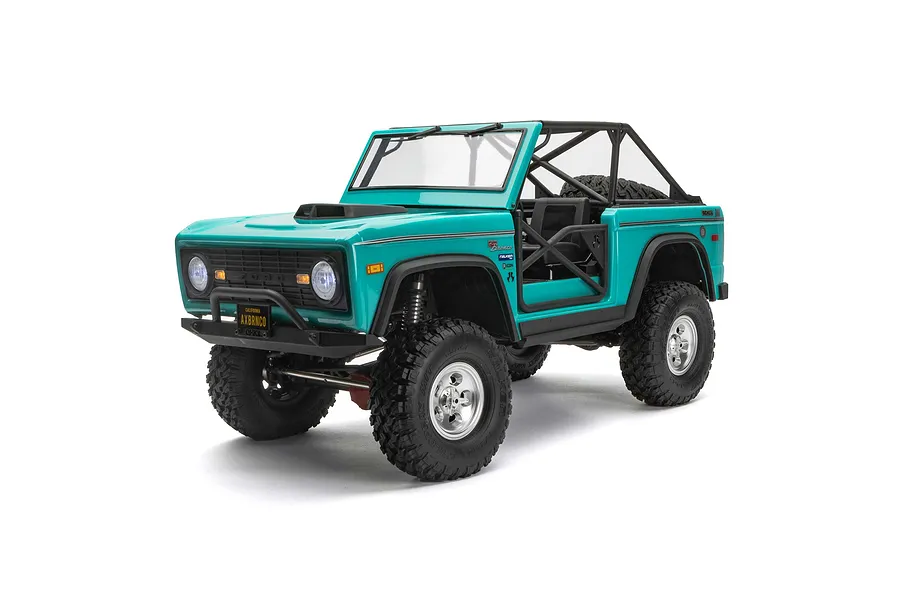 Axial SCX10 III Early Ford Bronco RC Rock Crawler Electric 4WD 1/10 Scale RTR - Turquoise Blue image 118325
