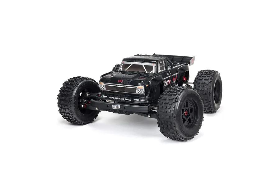 ARRMA Outcast 6S BLX EXtreme Bash RC Stunt Truck Electric Brushless 4WD 1/8 Scale RTR - Black image 118341