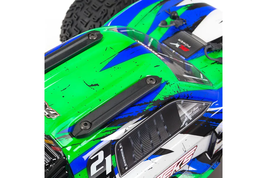ARRMA VORTEKS 4x4 3S BLX RC Stadium Truck Electric Brushless 4WD 1/10 Scale RTR - Green image 118405