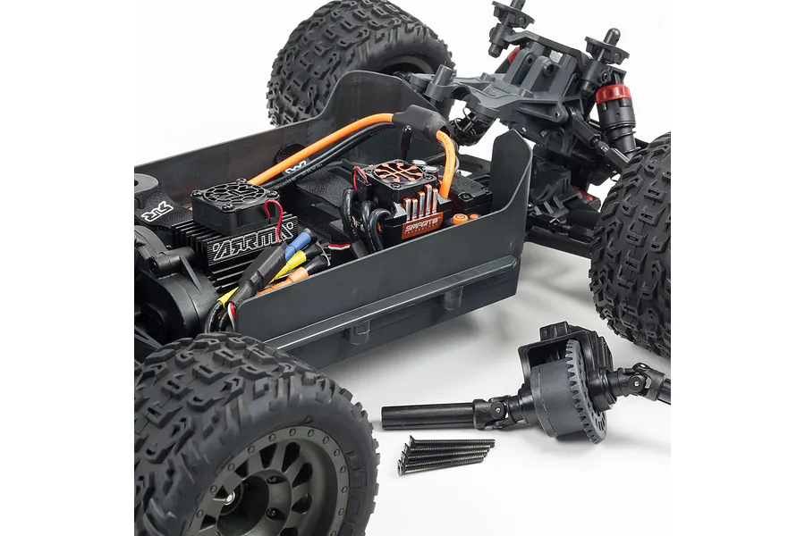 ARRMA VORTEKS 4x4 3S BLX RC Stadium Truck Electric Brushless 4WD 1/10 Scale RTR - Green image 118410