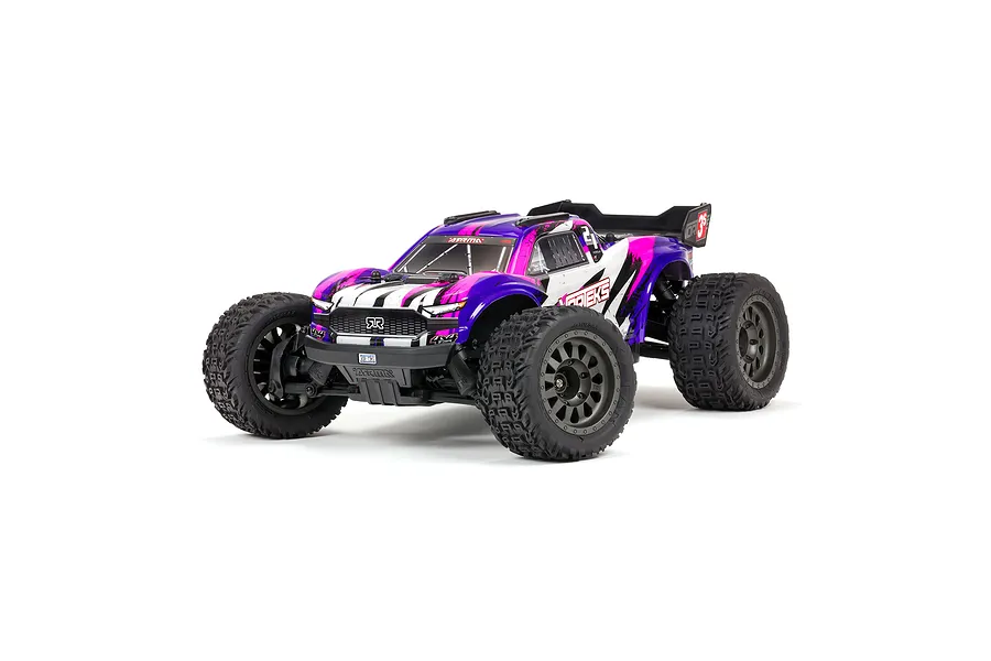 ARRMA VORTEKS 4x4 3S BLX RC Stadium Truck Electric Brushless 4WD 1/10 Scale RTR - Purple image 118418