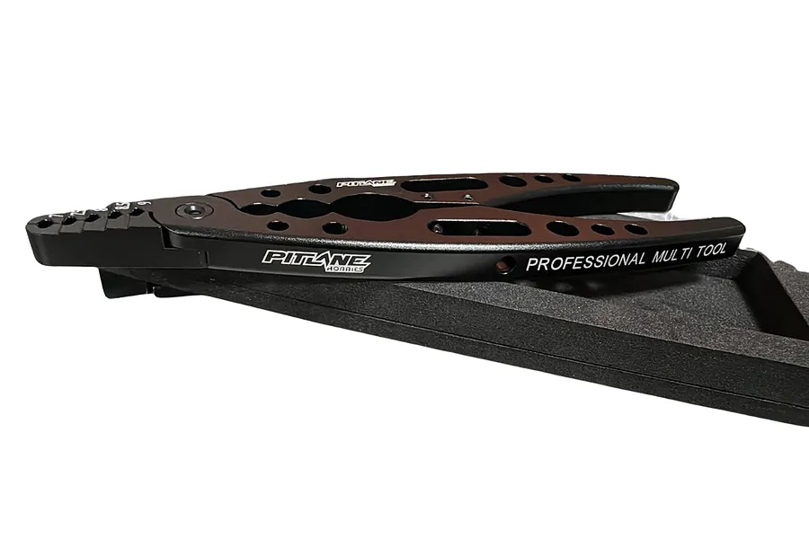 Pitlane Hobbies Aluminium Professional Shock Pliers &amp;amp; Multi Tool - Black image 118516