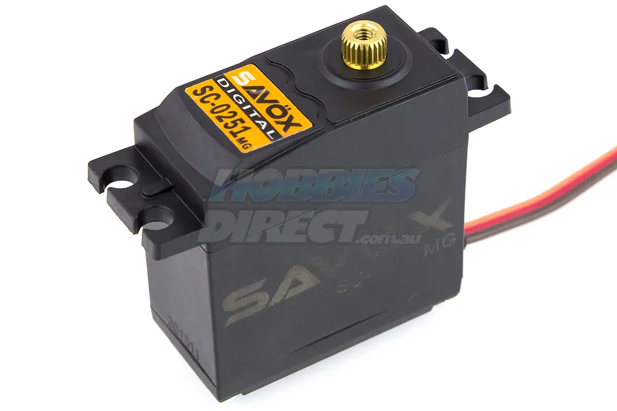 Savox 16kg Standard 6v Metal Geared Servo image 11854