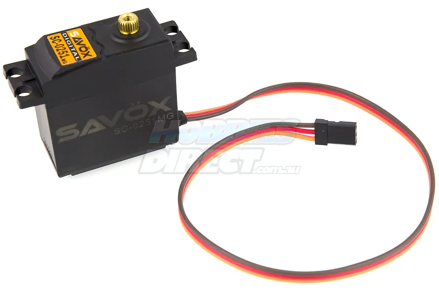 Savox 16kg Standard 6v Metal Geared Servo image 11855