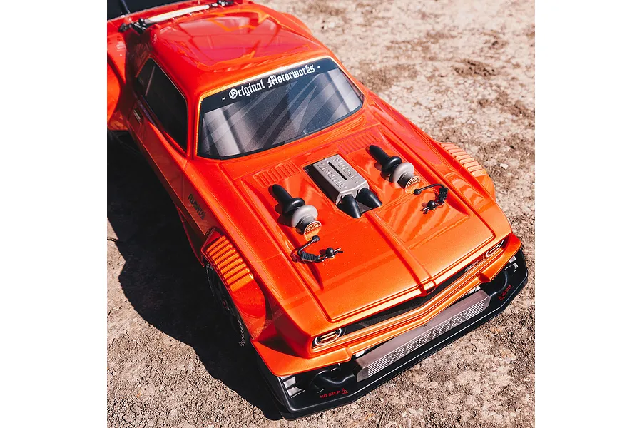 ARRMA FELONY 6S BLX Street Basher RC Car Electric Brushless 4WD 1/7 Scale RTR - Orange image 118683
