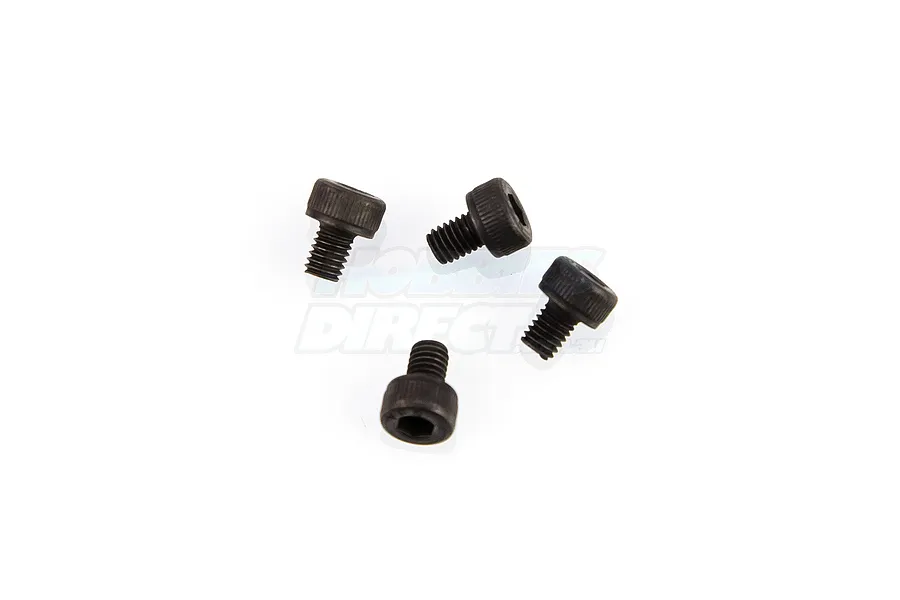 Du-Bro 3x4mm Fine Thread Cap Head Screws 4Pcs image 11873
