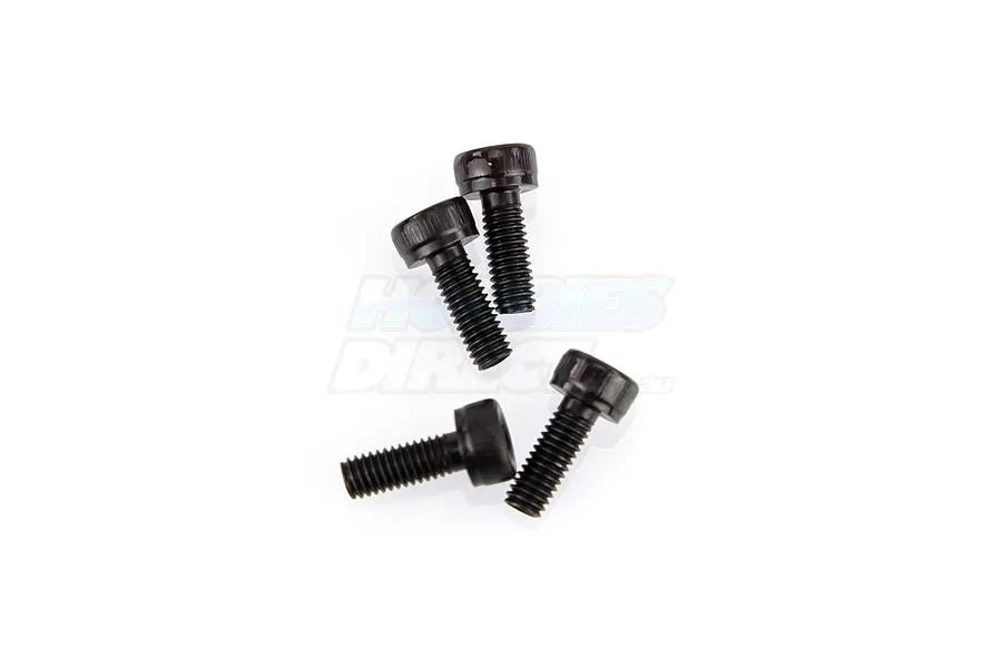 Du-Bro 3x8mm Fine Thread Cap Head Screws 4Pcs image 11875