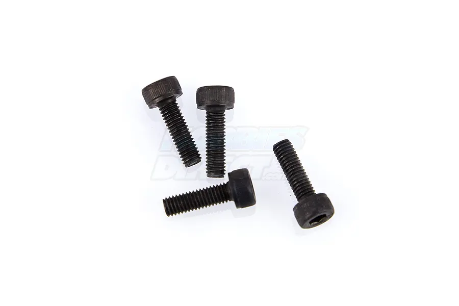 Du-Bro 3x10mm Fine Thread Cap Head Screws 4Pcs image 11876