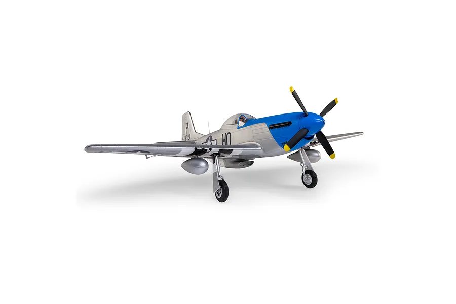 E-Flite RC Plane P-51D Mustang “Cripes A’Mighty 3rd” 1.2m Warbird BNF Basic with AS3X and Safe Select Technology image 118806