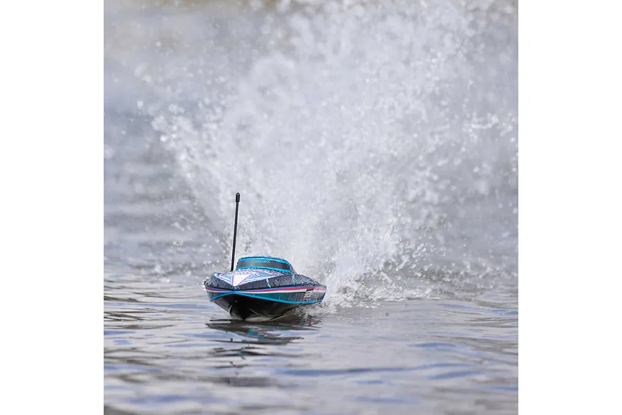 Pro Boat Recoil 2 Shreddy 18&amp;quot; Deep-V Brushless Electric RTR RC Speed Boat - Black image 118925