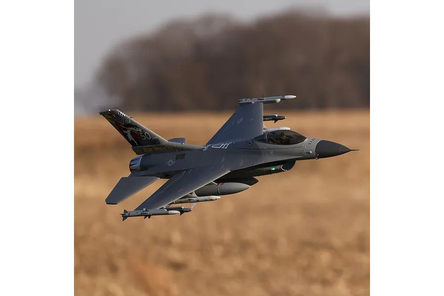 E-Flite RC Plane F-16 Falcon 1.0m EDF Jet BNF Basic with AS3X and Safe Select Technology image 118953