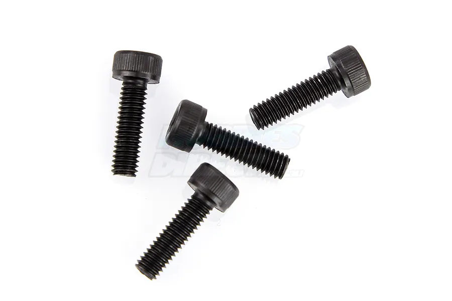 Du-Bro 4x14mm Fine Thread Cap Head Screws 4Pcs image 11897