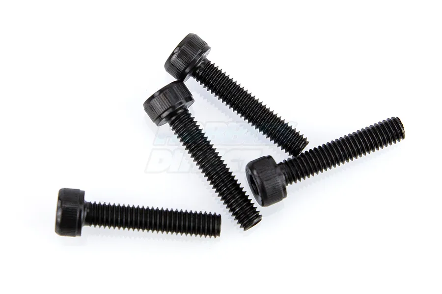 Du-Bro 4x18mm Fine Thread Cap Head Screws 4Pcs image 11898