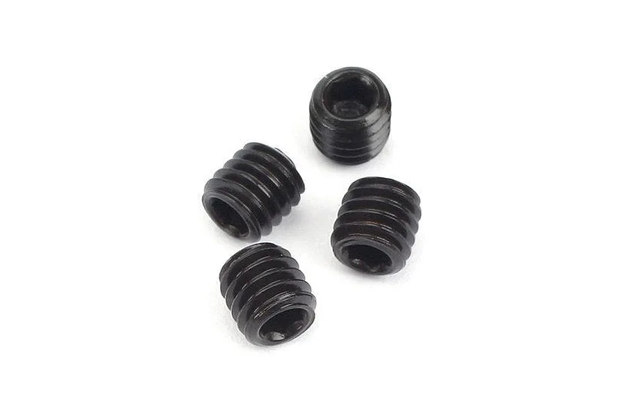Du-Bro 4x4mm Fine Thread Grub Screws 4Pcs image 11905