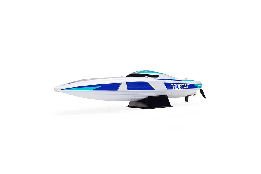 Pro Boat Sonicwake V2 36&amp;quot; RC Speed Boat Brushless Deep-V RTR - White image 119200