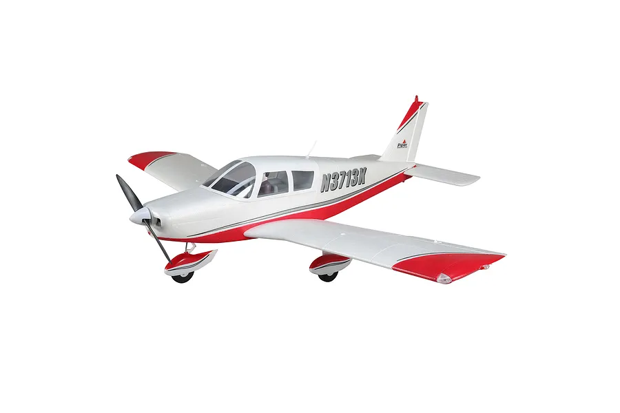 E-Flite RC Plane Piper Cherokee 1.3m BNF Basic with AS3X and Safe Select Technology image 119290