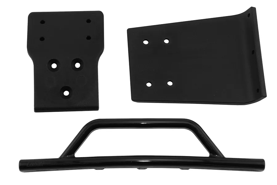 RPM Black Slash 4WD Front Bumper &amp;amp; Skid Plate image 11930
