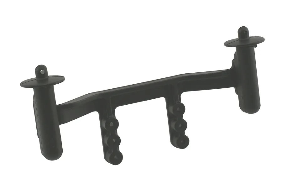 RPM Black Slash 2WD/Nitro Slash Adjustable Rear Body Mount Set image 11932