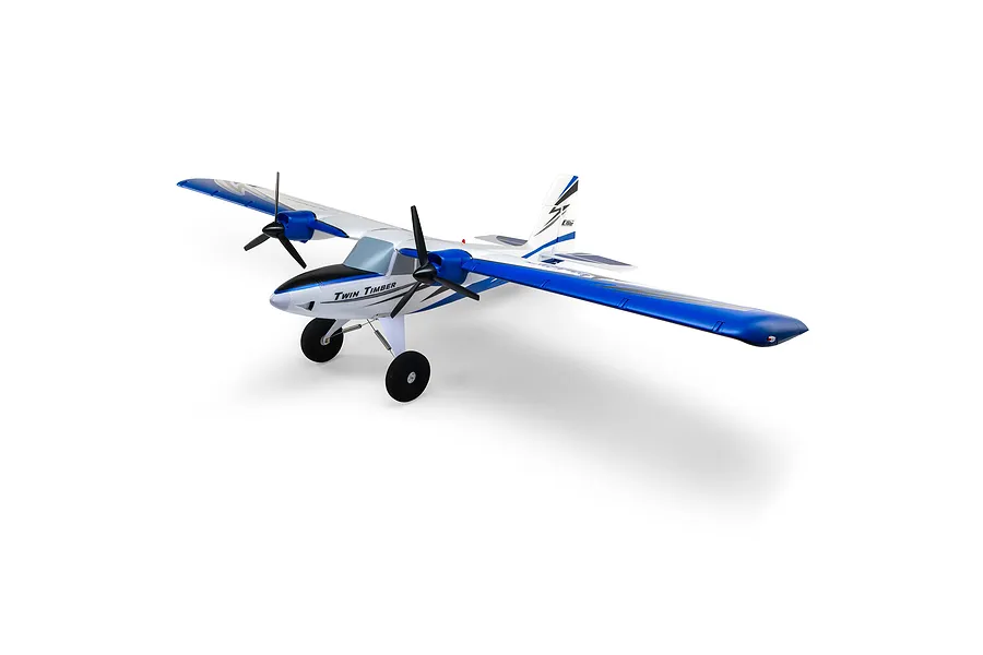 E-Flite RC Plane Twin Timber STOL 1.6m 3D Aerobatic PNP image 119396