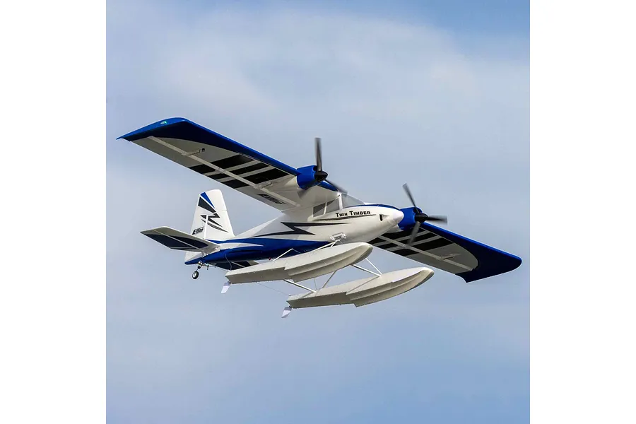 E-Flite RC Plane Twin Timber STOL 1.6m 3D Aerobatic PNP image 119410