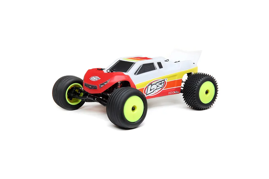 Losi Mini-T 2.0 Stadium Truck Electric Brushless 2WD 1/18 Scale RTR - Red image 119460