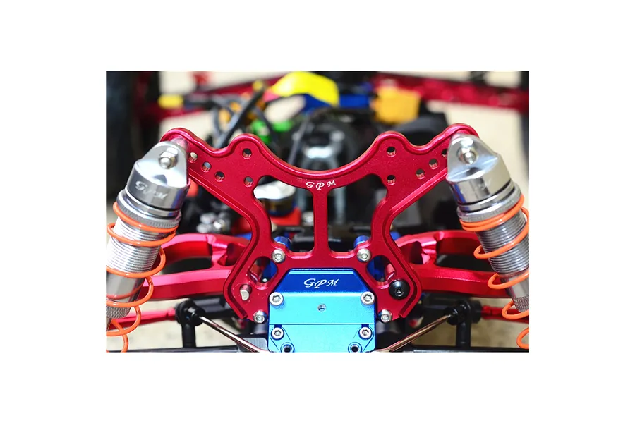 GPM Aluminium Front Shock Tower - Blue image 119603